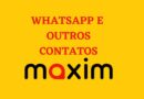 WhatsApp Taxi Maxim, Maxim WhatsApp, Contato Maxim, Telefone Taxi Maxim