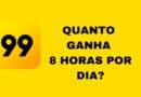 Quanto ganha um 99 trabalhando 8 horas por dia
