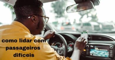 Como o motorista pode lidar com passageiros difíceis